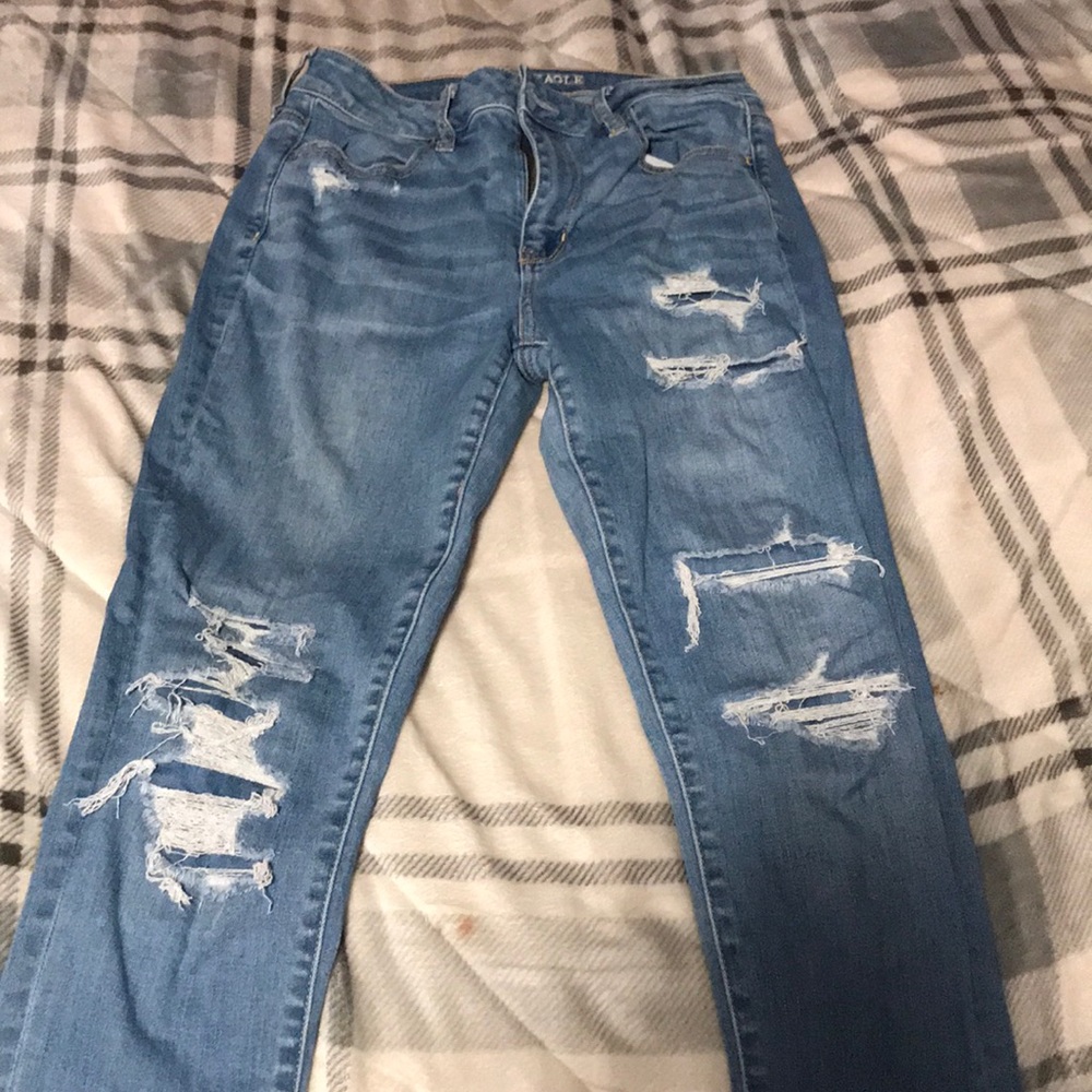 AE ripped jeans
